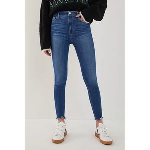 Paige Margot Ankle Super High Rise Ankle Skinny 30